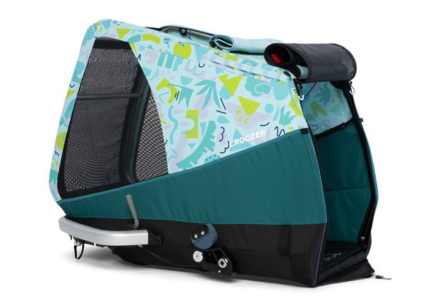 Croozer Dog Mikke Colourful Journey Fahrradanhänger Für Große Hunde Geeignet