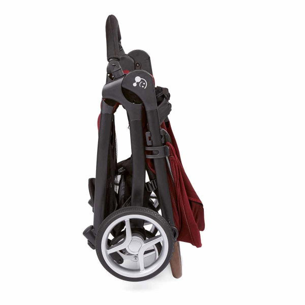 Gesslein Smiloo Happy+ Buggy Maroon Gestell Schwarz Mit Tabak Griff