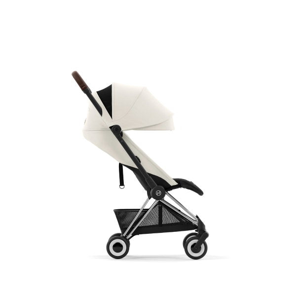 CYBEX Coya Chrome Dark Brown Off White