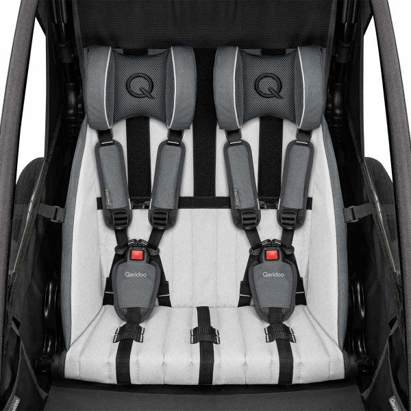  Qeridoo Sportrex 2 Fahrradanhänger Cayenne Red 2023 Limitiertes Design