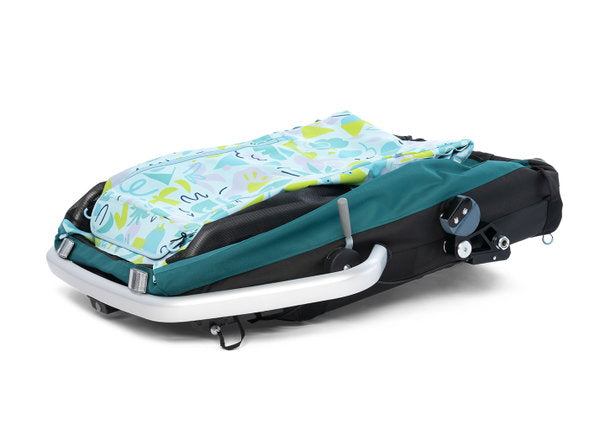  Croozer Dog Mikke Colourful Journey Fahrradanhänger Für Große Hunde Geeignet