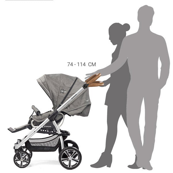  Gesslein F4 Air Plus Eloxiert/cognac Inkl. C2 Tragetasche Farbe 284284