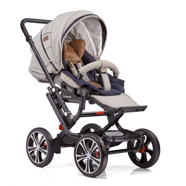 Gesslein F10 Air Plus Gestell Schwarz Sportwagen & Regenschutz | Farbe Frei Wählbar