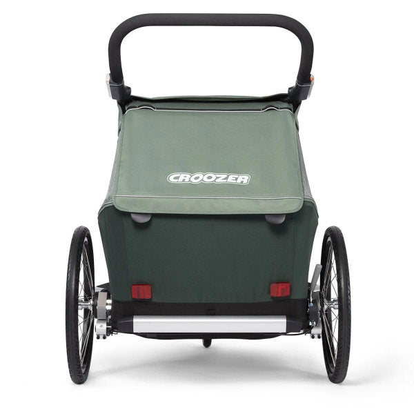  Croozer Kid Vaaya 2 Jungle Green 2in1 Fahrradanhänger & Buggy-Set