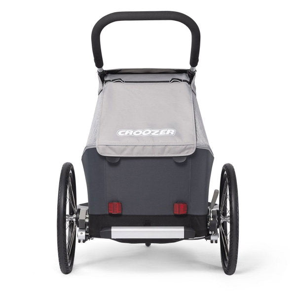  Croozer Kid Keeke 1 Stone Grey 2in1 Fahrradanhänger & Buggy-Set