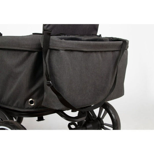 Pinolino Tasche Klappbollerwagen Cruiser Anthrazit Melange | Praktisch Und Geräumig