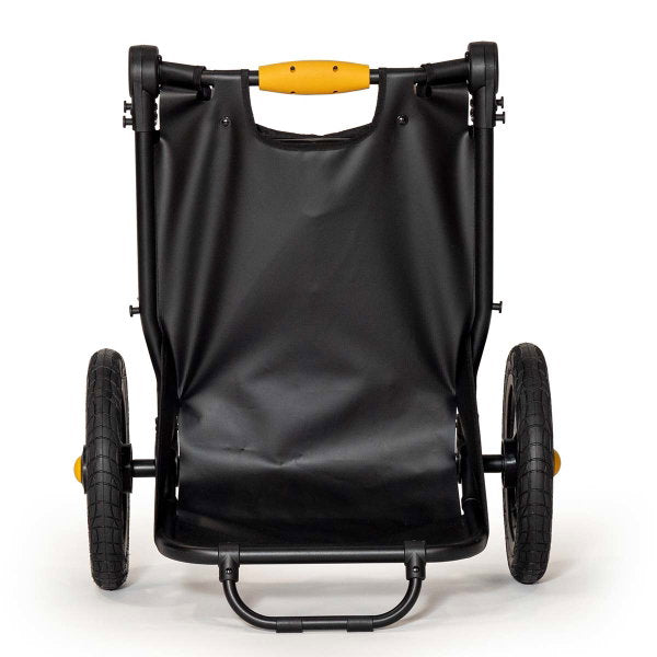  Burley Travoy Fahrradanhänger Und Einkaufstrolley Cool Grey Praktischer 2 In 1 Radanhänger