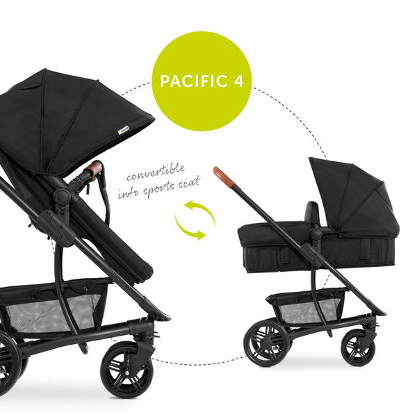  Hauck Pacific 4 Shop N Drive Kinderwagen Bundle