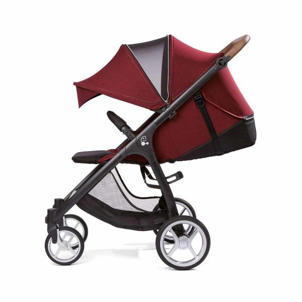  Gesslein Smiloo Happy+ Buggy Maroon Gestell Schwarz Mit Tabak Griff