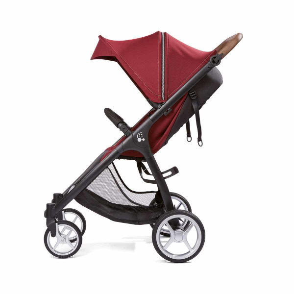  Gesslein Smiloo Happy+ Buggy Maroon Gestell Schwarz Mit Tabak Griff