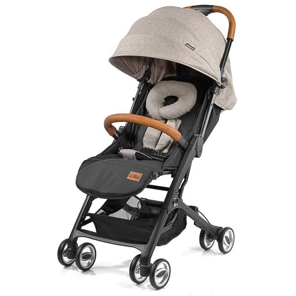  Gesslein Smiloo Cuby Camel Meliert Gestell Schwarz, Ledergriff Cognac