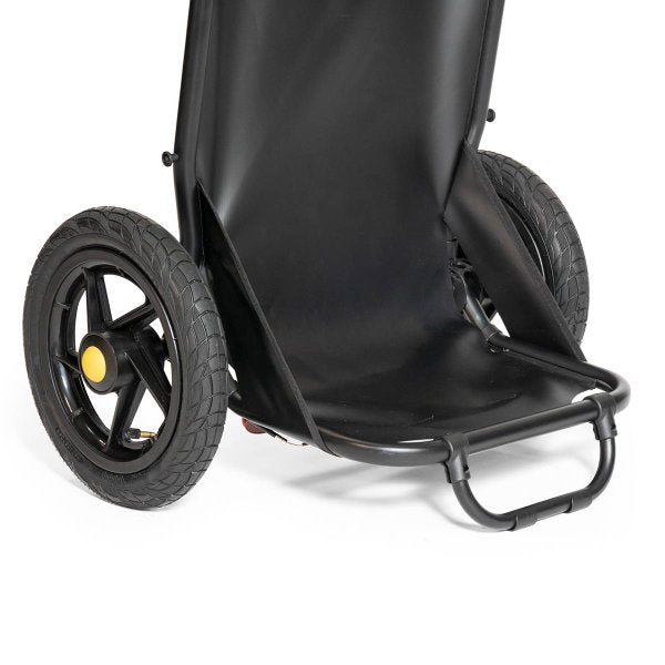  Burley Travoy Fahrradanhänger Und Einkaufstrolley Cool Grey Praktischer 2 In 1 Radanhänger