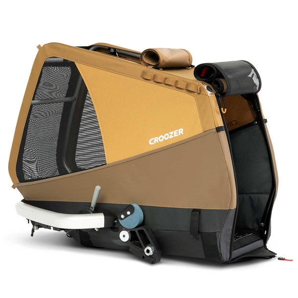  Croozer Dog Enna Sundown Yellow Fahrradanhänger Für Mittelgroße Hunde Geeignet