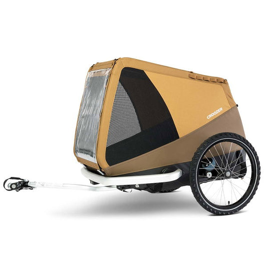  Croozer Dog Mikke Sundown Yellow Fahrradanhänger Für Große Hunde Geeignet
