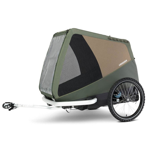 Croozer Dog Tammo Moss Green Fahrradanhänger Für Sehr Große Hunde Geeignet
