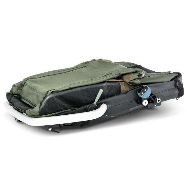  Croozer Dog Tammo Moss Green Fahrradanhänger Für Sehr Große Hunde Geeignet