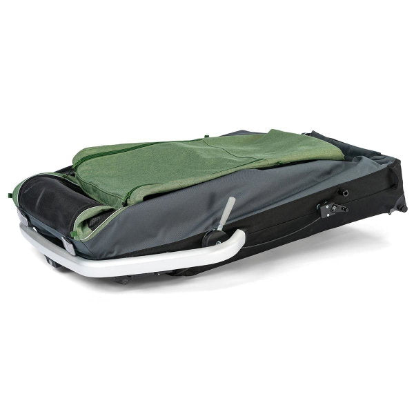  Croozer Dog Bruuno Pine Green Fahrradanhänger Für Extra Große Hunde Geeignet