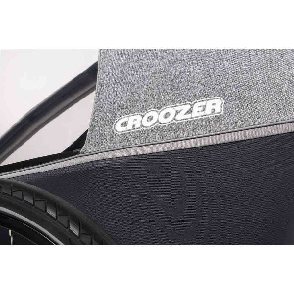  Croozer Kid Keeke 2 Stone Grey 2in1 Fahrradanhänger & Buggy-Set