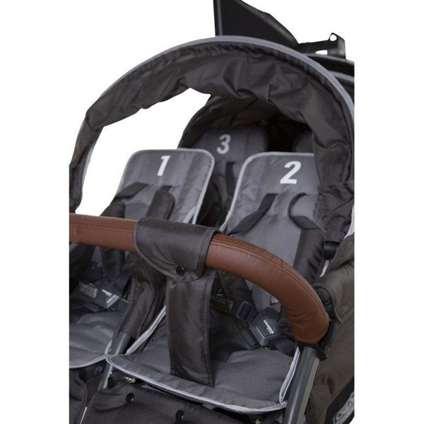  Childhome Neuer Six Seater Sechserwagen Anthrazit, Robust Und Komfortabel