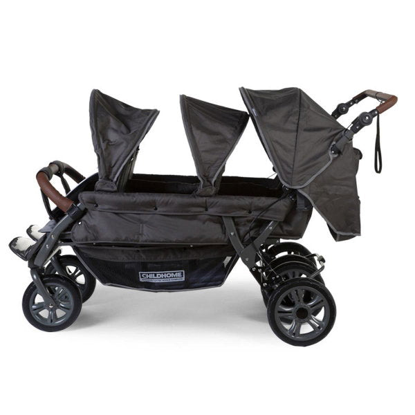  Childhome Neuer Six Seater Sechserwagen Anthrazit, Robust Und Komfortabel