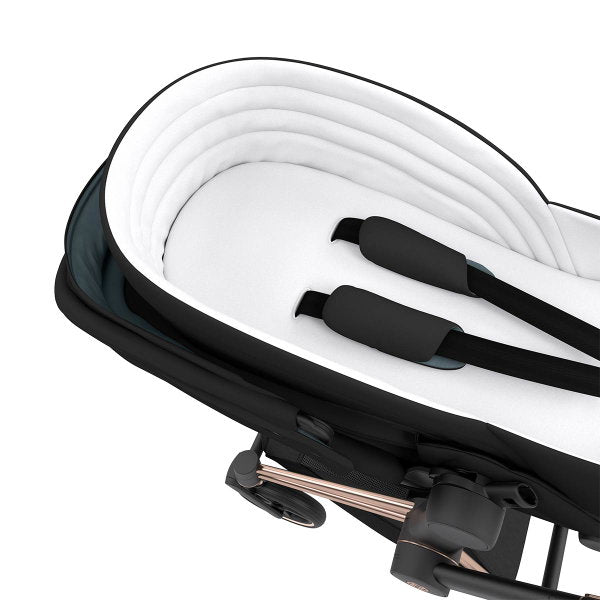  CYBEX Platinum Lite Cot Deep Black New Generation Tragetasche