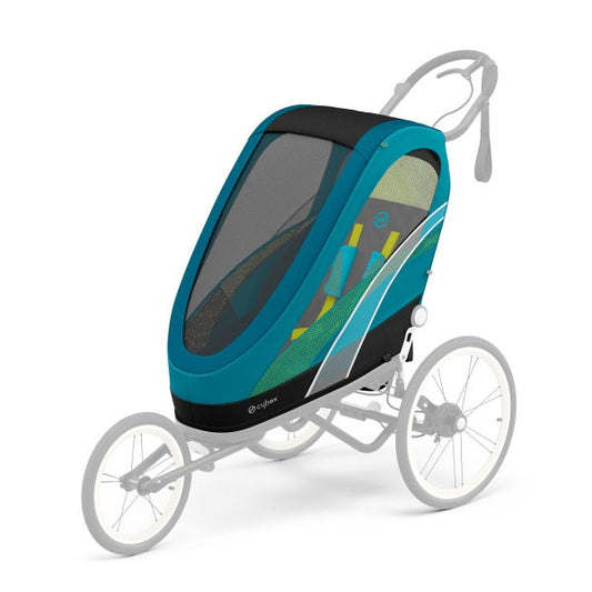  CYBEX ZENO Sitzpaket Maliblue Einsitzer-Kabine