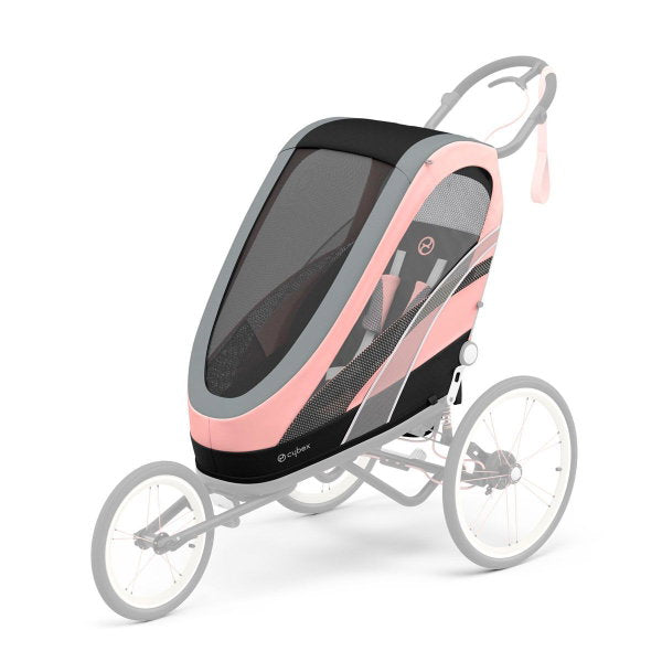  CYBEX ZENO Sitzpaket Silver Pink Einsitzer-Kabine