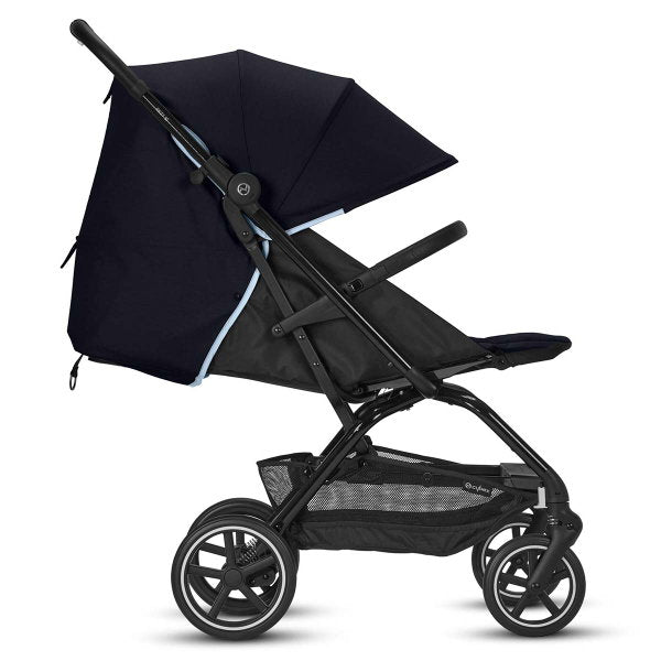  CYBEX Eezy S+2 Buggy Ocean Blue Gestell In Black | Mit All-Terrain Rädern