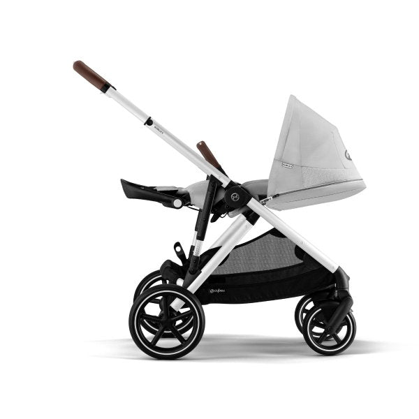  CYBEX Gazelle S Sportwagen Lava Grey Gestell In Silver | Der City-Shopper