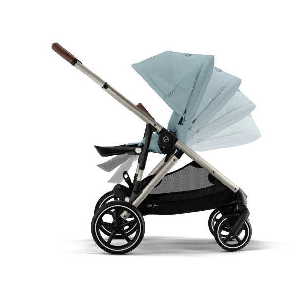  CYBEX Gazelle S Sportwagen Sky Blue Gestell In Taupe | Der City-Shopper