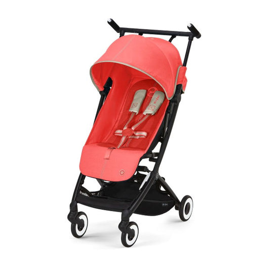  CYBEX Libelle Buggy Hibiscus Red Gestell Black | Einfach Faltbar