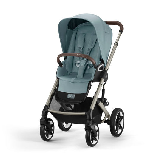  CYBEX Talos S LUX Sportwagen Sky Blue Gestell In Taupe