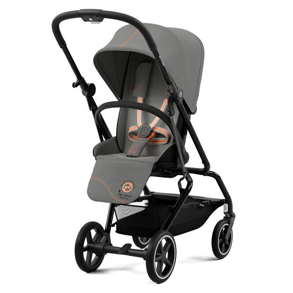 CYBEX Eezy S Twist+2 Buggy Lava Grey Gestell Black | Mit All-Terrain Rädern