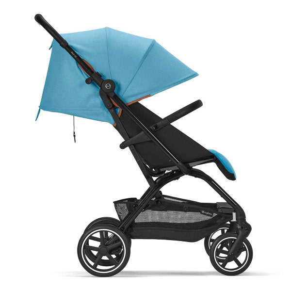  CYBEX Eezy S+2 Buggy Beach Blue Gestell In Black | Mit All-Terrain Rädern
