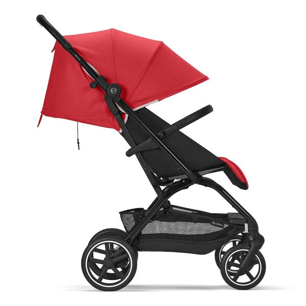  CYBEX Eezy S+2 Buggy Hibiscus Red Gestell In Black | Mit All-Terrain Rädern