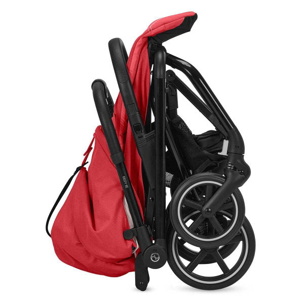  CYBEX Eezy S+2 Buggy Hibiscus Red Gestell In Black | Mit All-Terrain Rädern