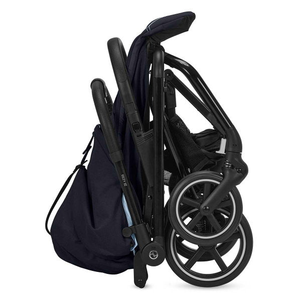  CYBEX Eezy S+2 Buggy Ocean Blue Gestell In Black | Mit All-Terrain Rädern