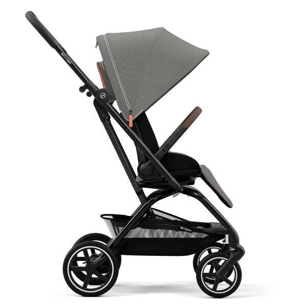  CYBEX Eezy S Twist+2 Buggy Lava Grey Gestell Black | Mit All-Terrain Rädern