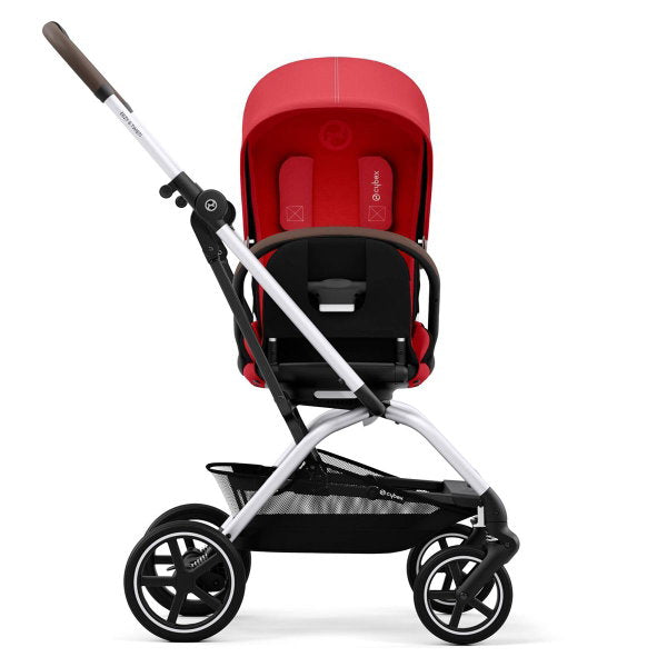  CYBEX Eezy S Twist+2 Buggy Hibiscus Red Gestell Silver | Mit All-Terrain Rädern