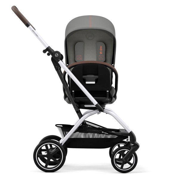  CYBEX Eezy S Twist+2 Buggy Lava Grey Gestell Silver | Mit All-Terrain Rädern