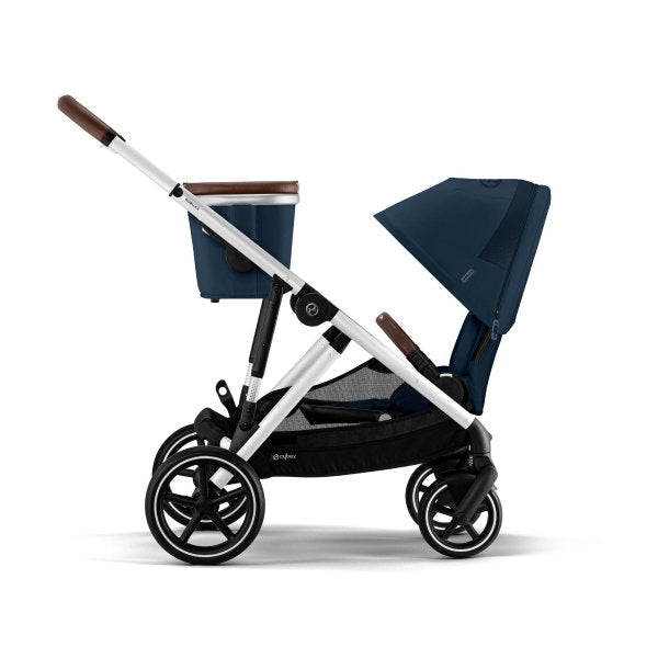  CYBEX Gazelle S Sportwagen Ocean Blue Gestell In Silver | Der City-Shopper