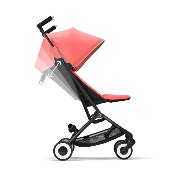  CYBEX Libelle Buggy Hibiscus Red Gestell Black | Einfach Faltbar
