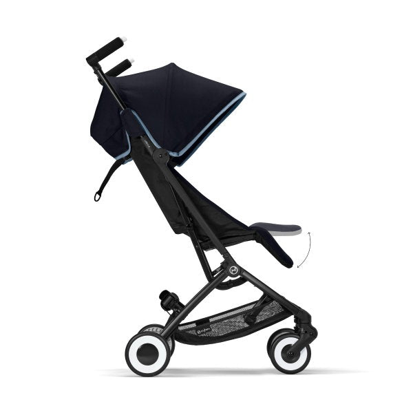  CYBEX Libelle Buggy Ocean Blue Gestell Black | Einfach Faltbar