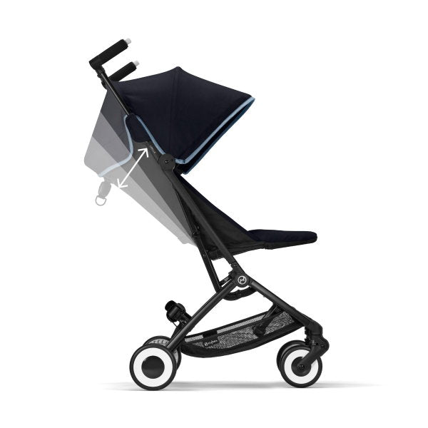  CYBEX Libelle Buggy Ocean Blue Gestell Black | Einfach Faltbar
