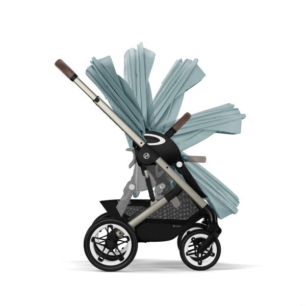  CYBEX Talos S LUX Sportwagen Sky Blue Gestell In Taupe