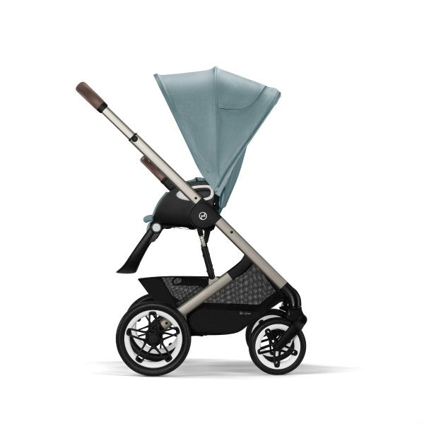  CYBEX Talos S LUX Sportwagen Sky Blue Gestell In Taupe