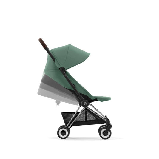  CYBEX Coya Chrome Dark Brown Leaf Green