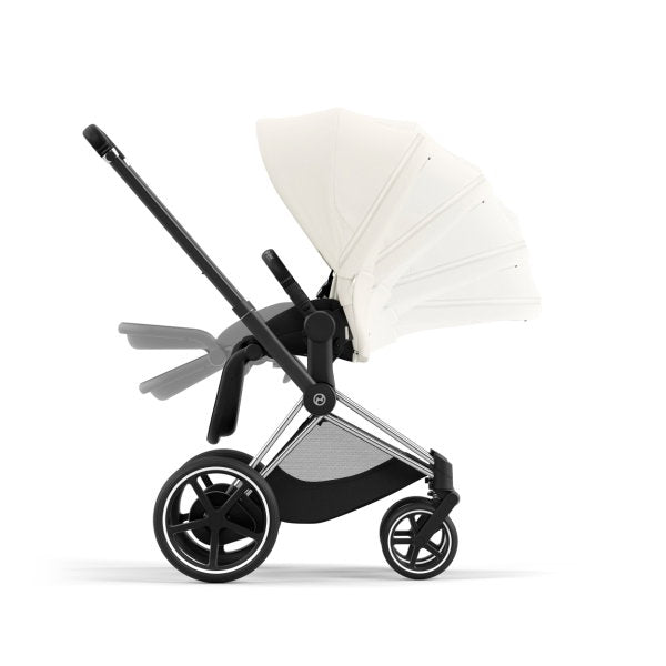  CYBEX E-PRIAM Sportwagen Off White Gestell Wählbar New Generation