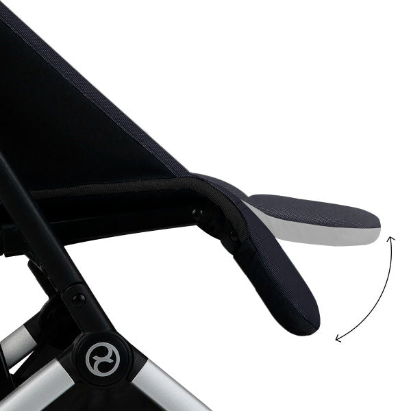  Cybex Orfeo Ocean Blue | Gestell Silber