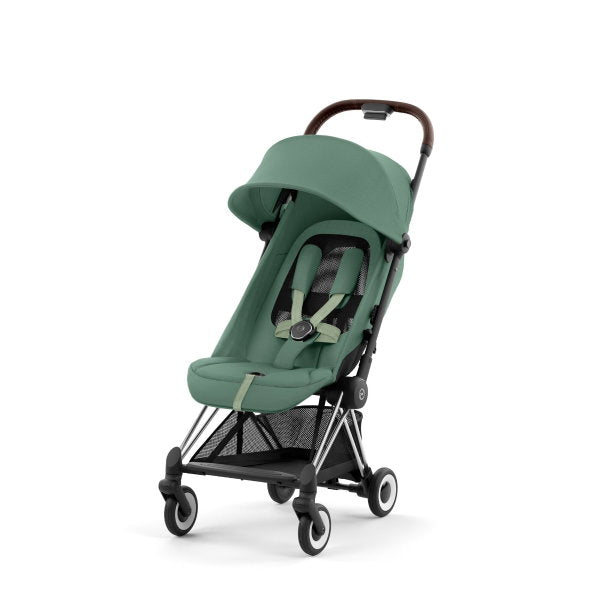  CYBEX Coya Chrome Dark Brown Leaf Green